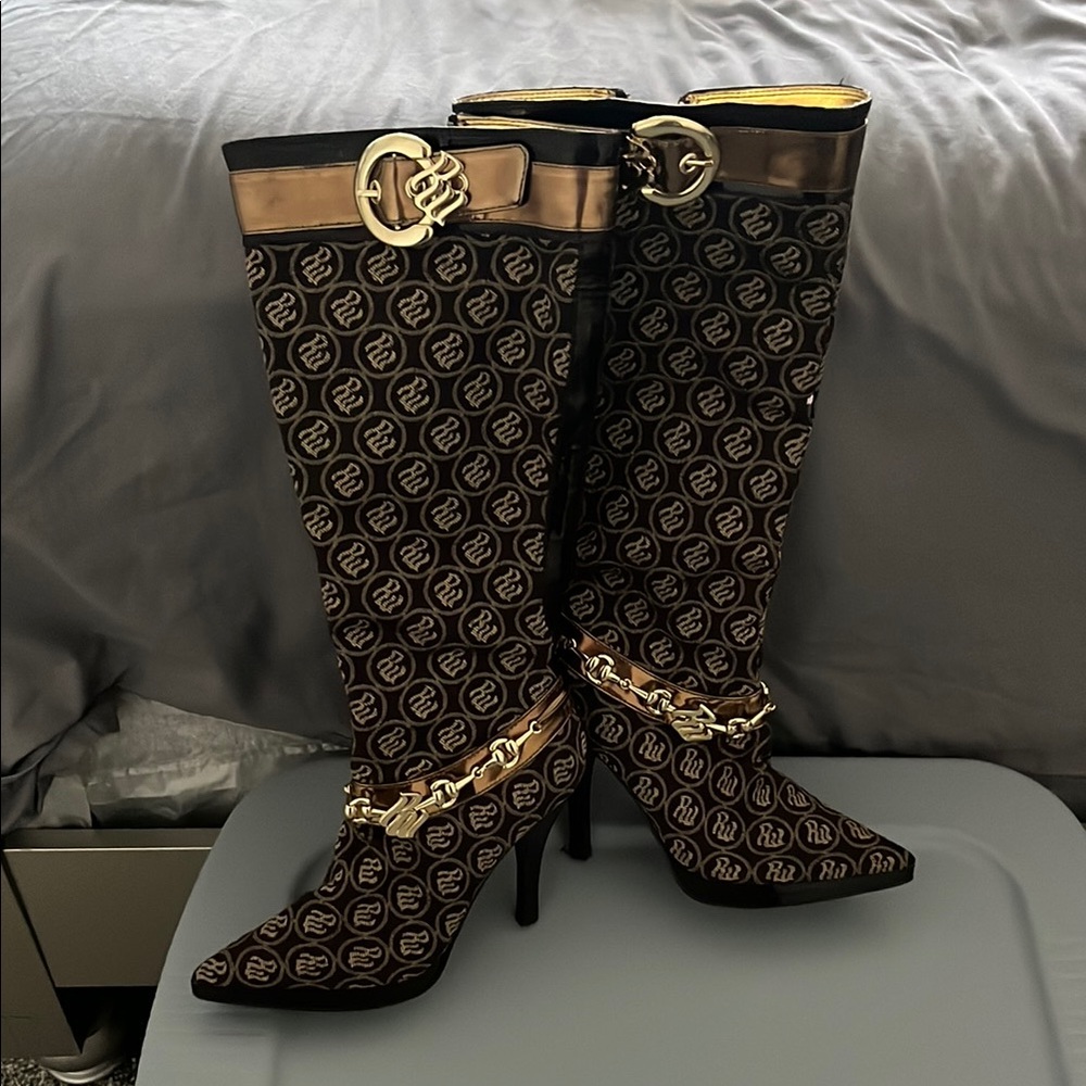 rocawear heel boots
